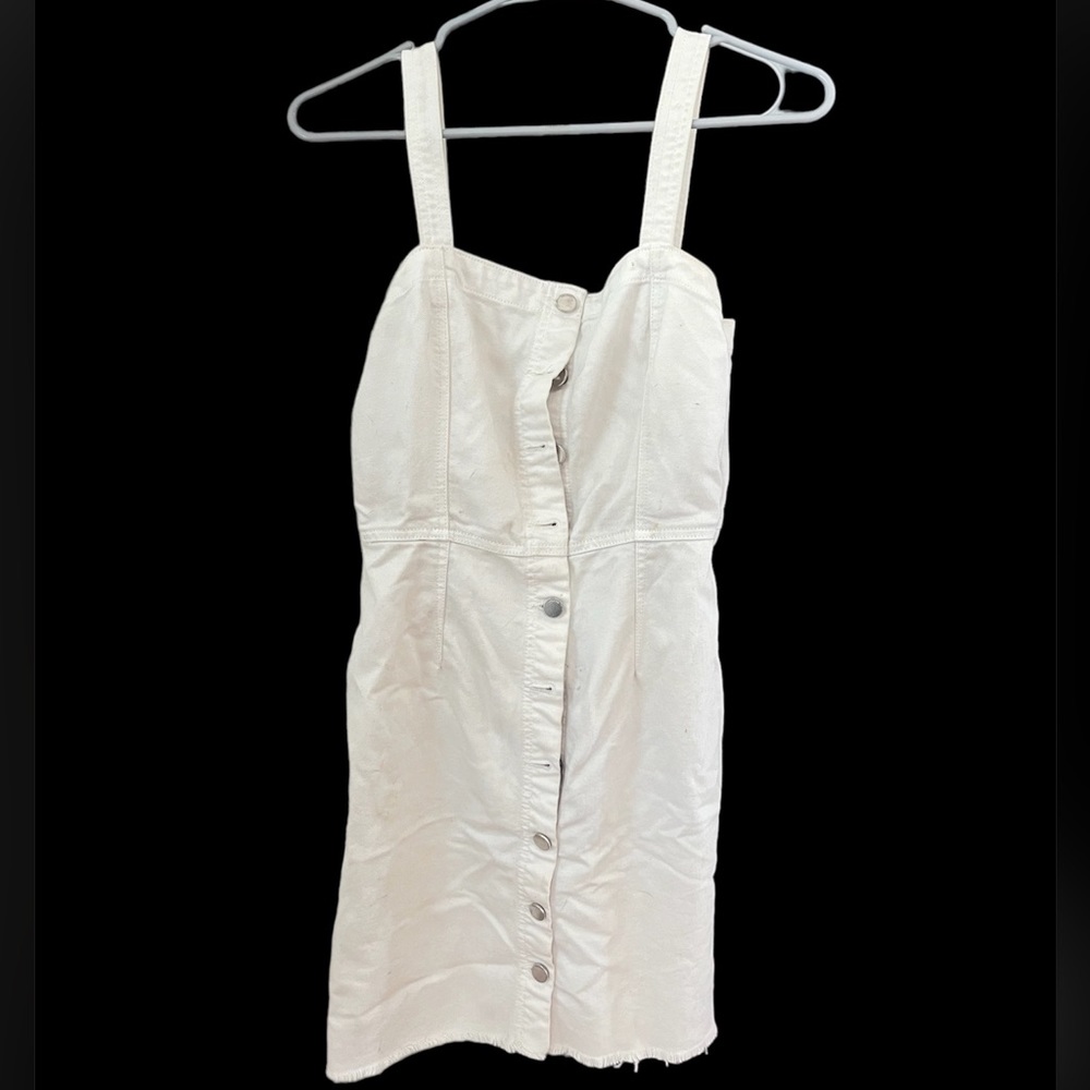 VOLCOM White Denim Dress
